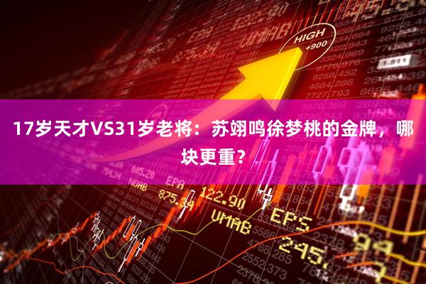 17岁天才VS31岁老将：苏翊鸣徐梦桃的金牌，哪块更重？